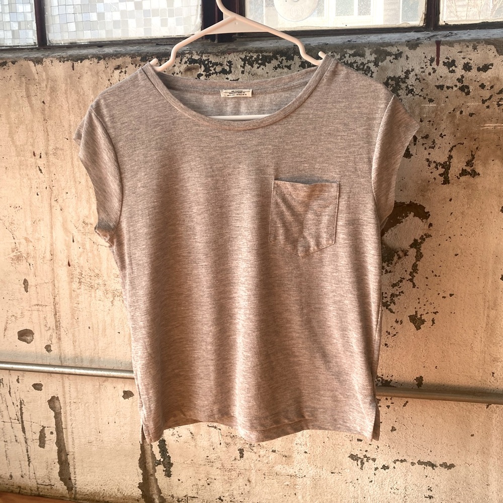 Zara Basic Tee 🤍